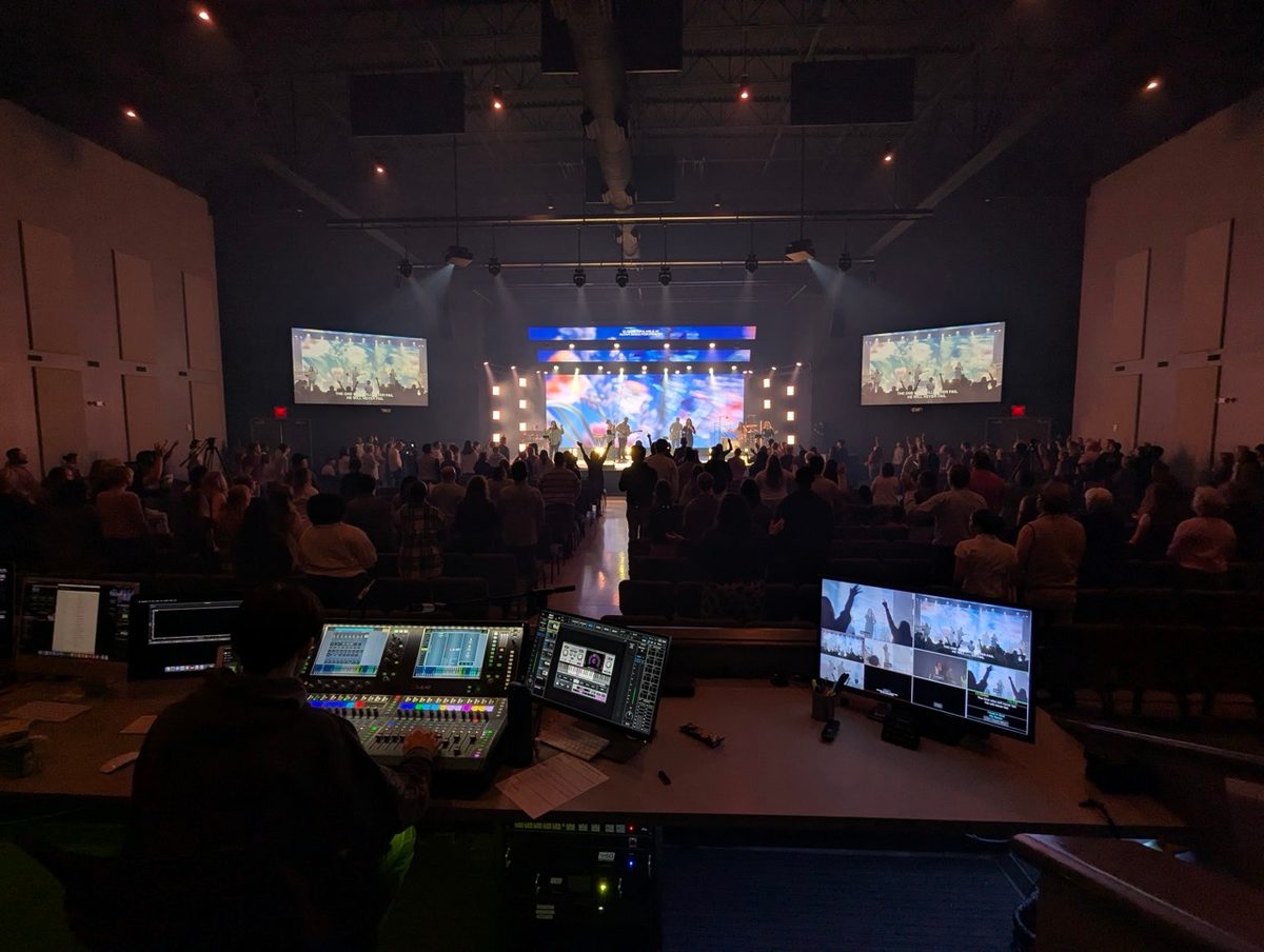 Jake Hill at The Refuge Church full-time production