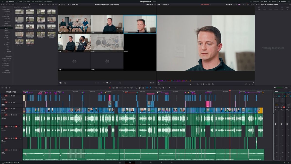 Behind the scenes of the Free documentary film